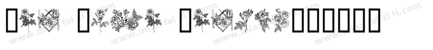 Red Rose Medium字体转换